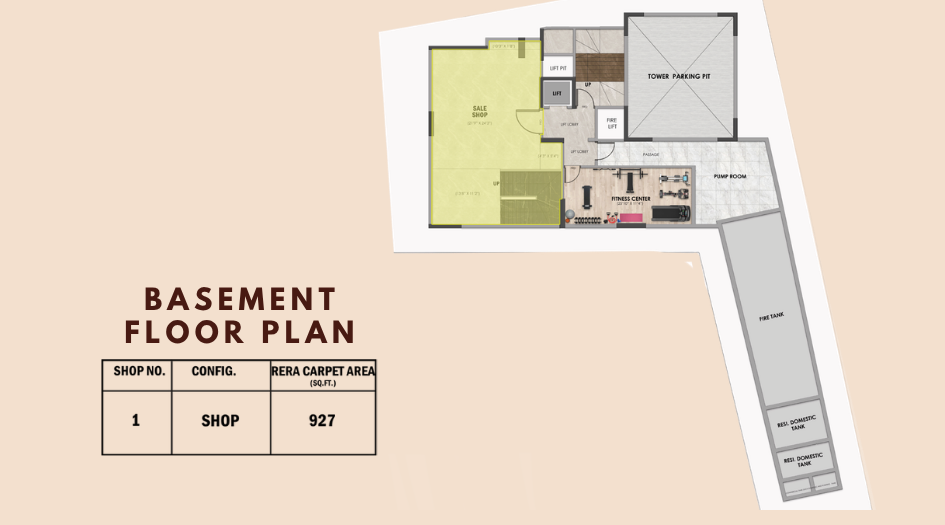 Sanghvi-Morya-Basement-Floor-Plan