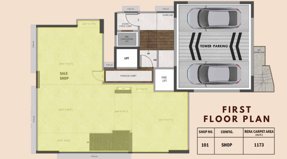 Sanghvi-Morya-First-Floor-Plan